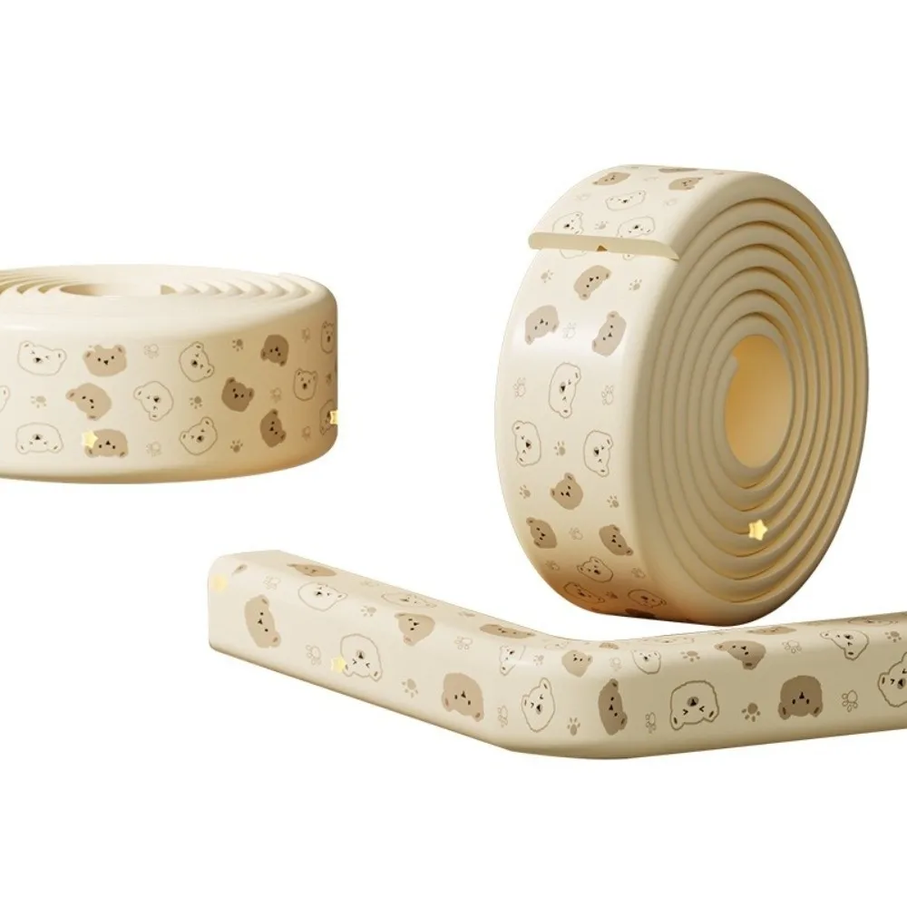 

Новая полоса для предотвращения столкновений NBR, 8 мм, утолщенная защита для края мультяшного медведя, бесследная мягкая угловая полоса для стола, защита дома