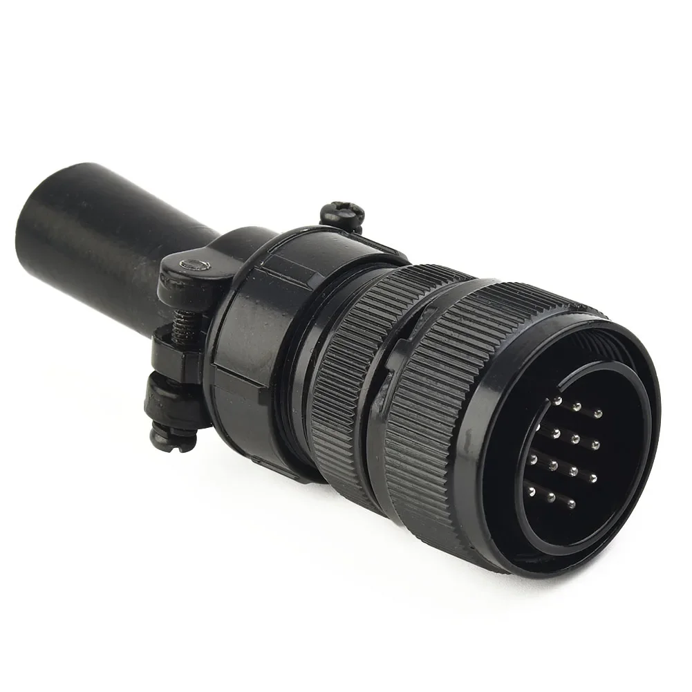 Dynamically Built Reliable 14 Pin Metal Male Plug Compatible with a Variety of For Miller & For Hobart Welder Applications