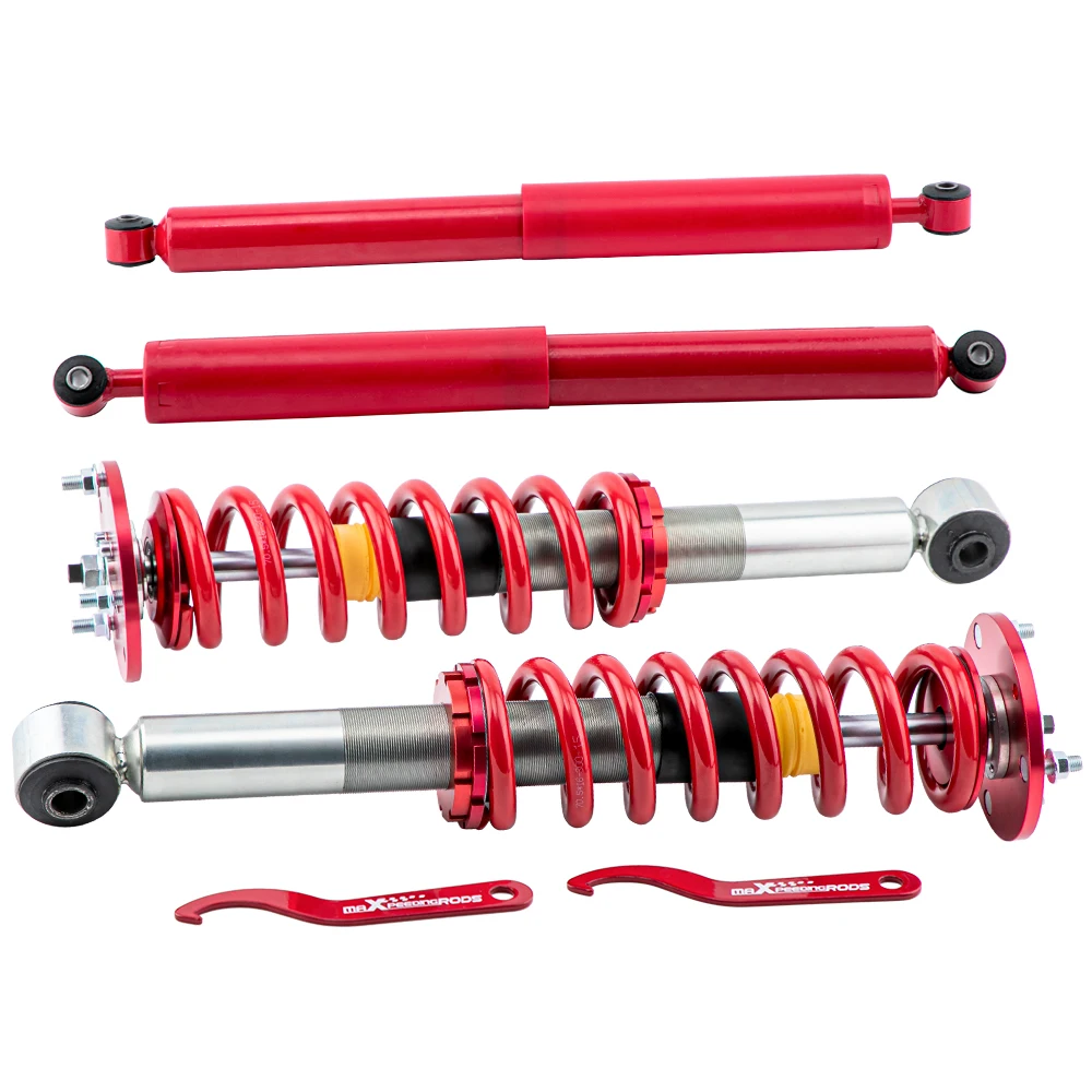 MaXpeedingrods Front Strut Rear OEM Replacement Shock Kit for Ford F-150 04-08 Mark LT 06-08 RWD 4L3Z18124AA