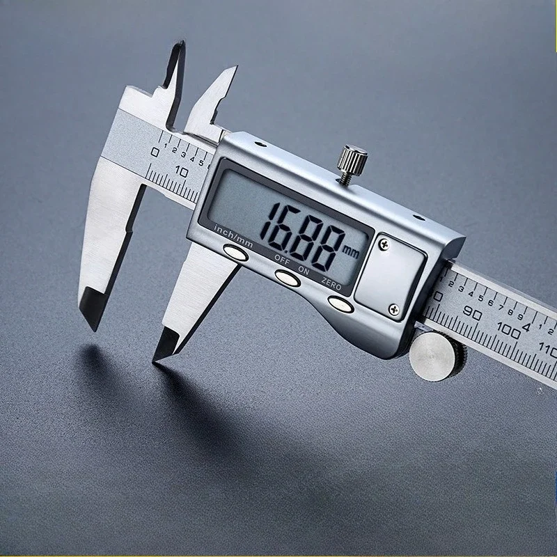 Mini Vernier Caliper Electronic Digital Display Calipers High Precision Portable Calipers Set Versatile Metal Caliper with Box