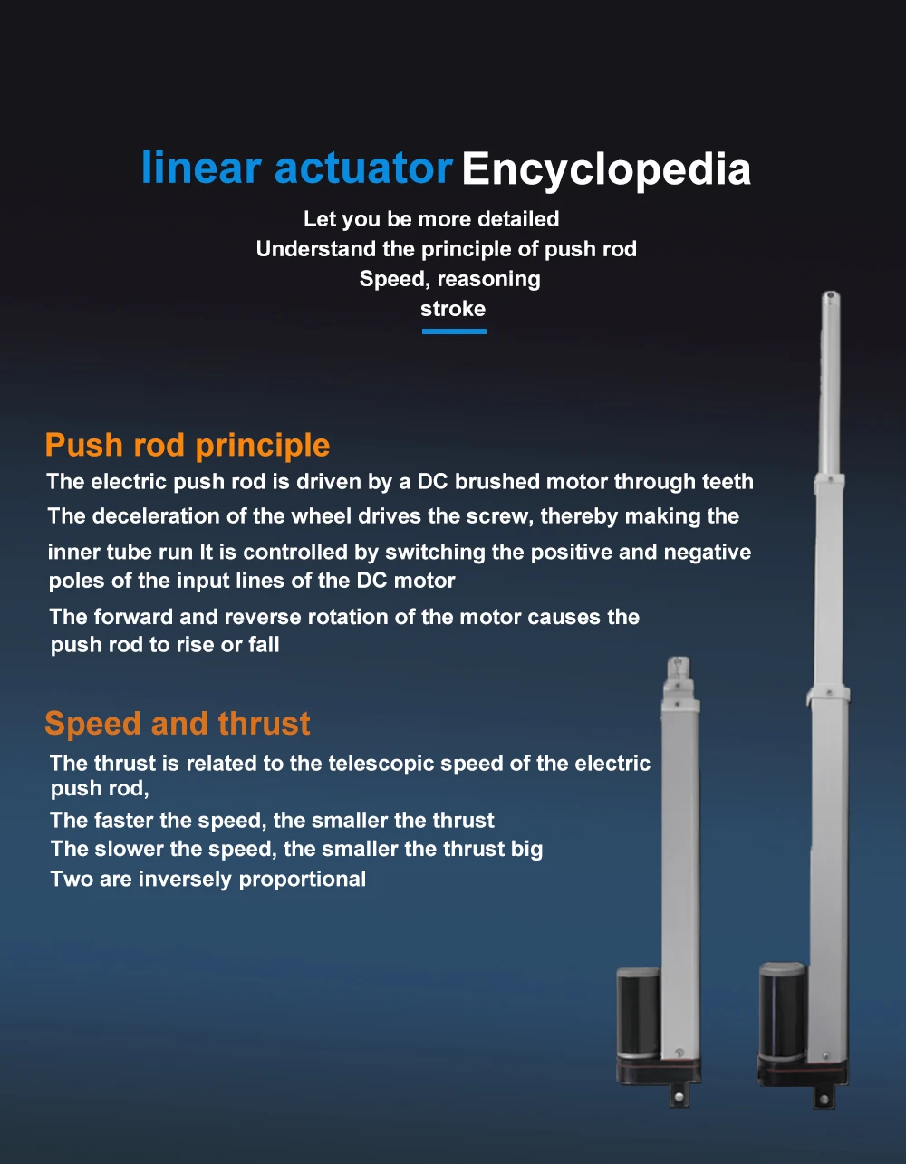 دفع قضيب رفع عالية التوجه 3-قسم المحرك الخطي 24 فولت تيار مستمر تلسكوبي دفع قضيب للحركة الترددية الصناعية الدقة