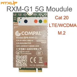 RXM-G1 5G LTE Module QCT SDX55 up to 1.5 GHz CAT 20 M.2 Key B 5G card