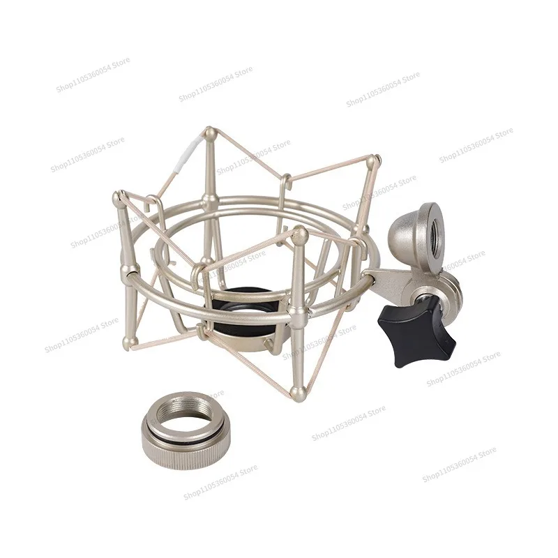 For TLM103 Microphone Metal Shockproof Stand MK4 Condenser Microphone Live Stand