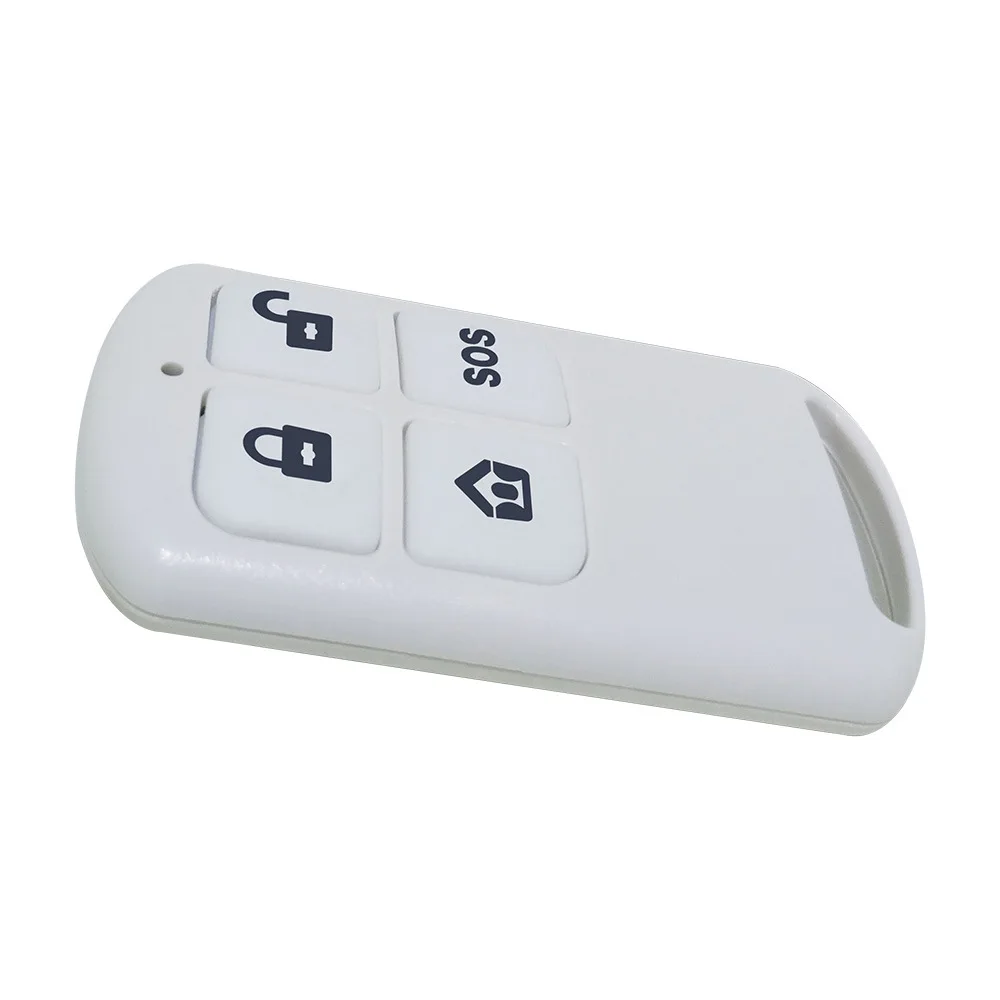 433MHz Wireless Remote Controller 4 Keys for  Wifi Home Burglar Security Alarm System