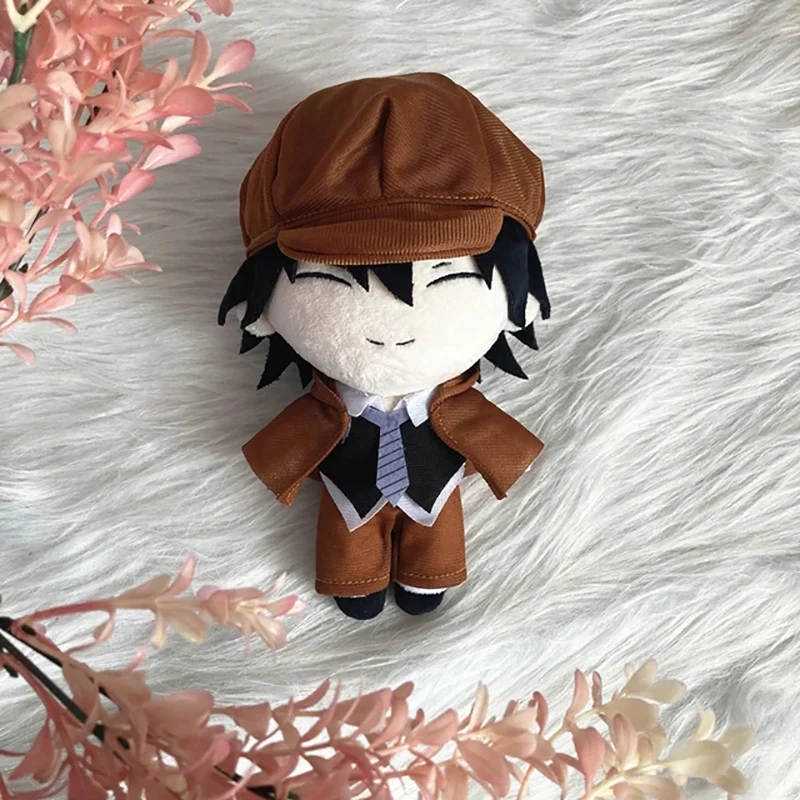 20cm Anime Dazai Osamu Osamu Dazai Nakahara Chuya Sigma Gogol Fyodor Dostoyevsky Cute Soft Stuffed Pillow Kids Birthday Gift