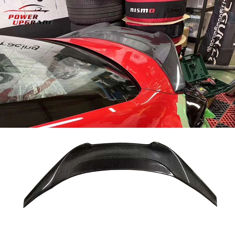 Rear Spoiler Carbon Fiber Trunk Wing Ducktail Aero Lip Kit Rear Trunklid For GR86 BRZ Rear Wing Car Accessories