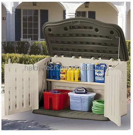 Material Durable Outdoor Garden Plastic Tool Storage Shed - view 6
