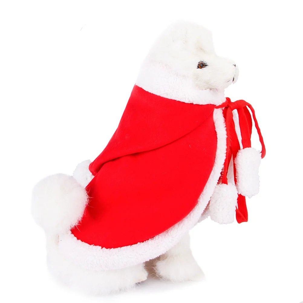

Christmas Pet Dog Cape Size Comfortable Holiday Photo Shoot Pet Christmas Costume Puppy Clothes Party Dog Cloth