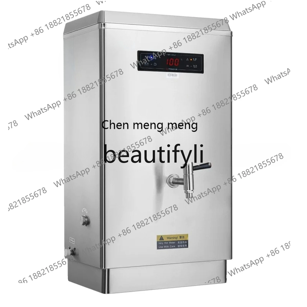 

Z189 Digital display electric water heater Commercial automatic water heater Hot water tank boiling machine