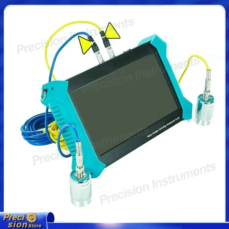 For U910 Digital Ultrasonic Thickness Gauge Flaw Detector Concrete Tester Non Destructive Testing Tool Auto Car Repair