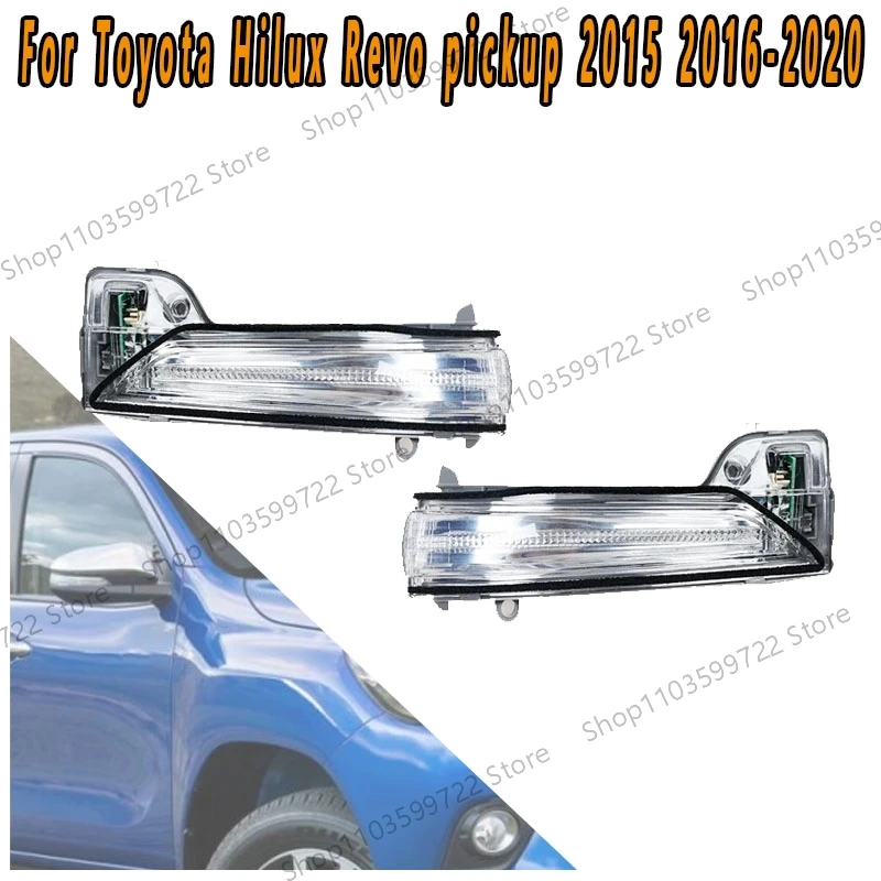 

Для Toyota Hilux Revo Pickup 2015 2016 2017 2018 2019 2020 зеркало заднего вида с указателем поворота