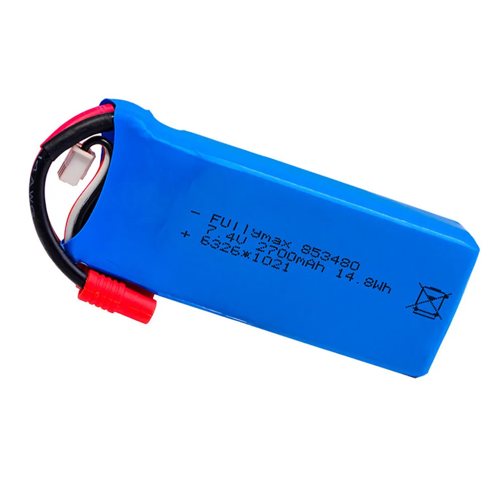 Lipo Battery For Syma X8W x8c X8G X8HC X8HW X8HG HQ899 RC Quadcopter Spare Parts 7.4 V 2700mAh 25C Battery for RC toys accessory