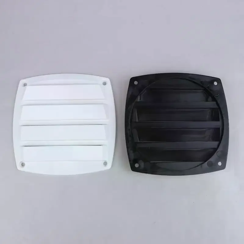 1 قطعة قارب Louvered تنفيس استبدال مربع تنفيس الهواء شواء التهوية غطاء مجاري منفذ تنفيس ل RV البحرية