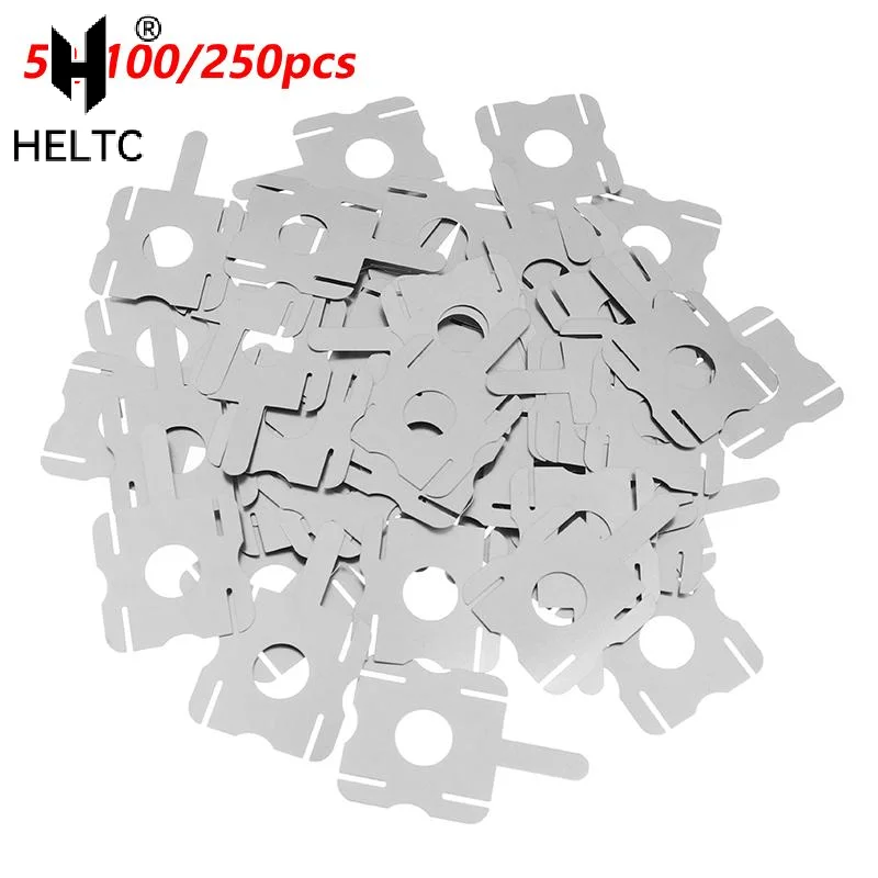 50pcs 4S 18650 Lithium Battery Pack Replace Spot Welding Nickel Sheet U-Shaped For Computer Battery Welding Tool Accessories
