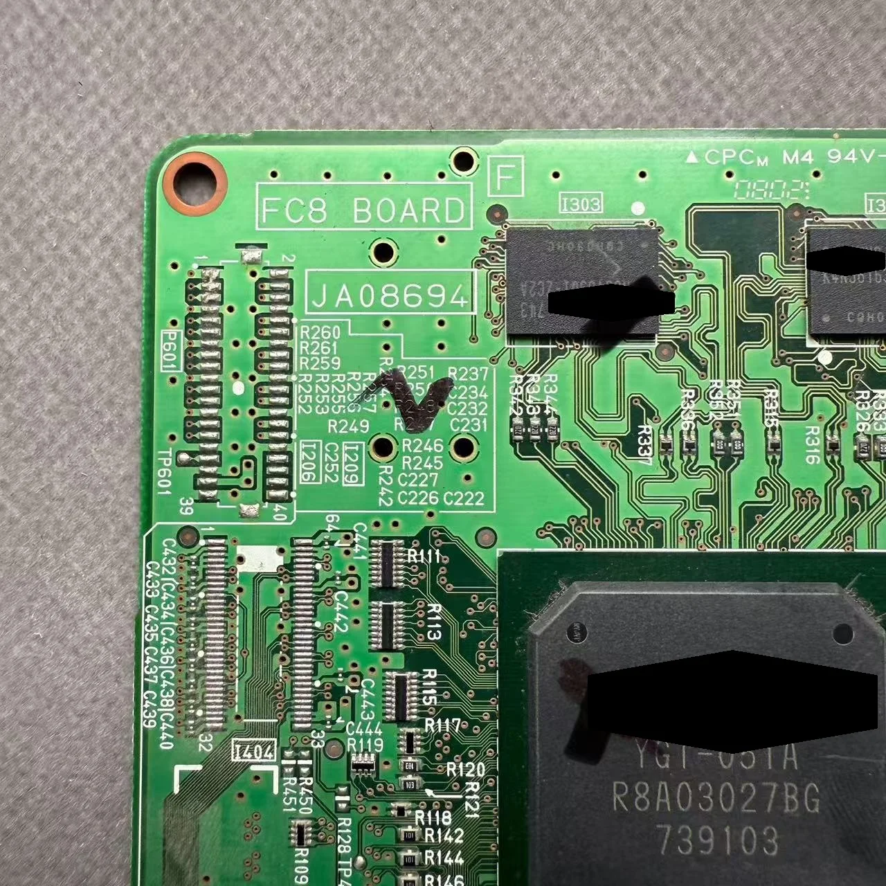 P60X101C لوحة T-CON JP5769 JA09172 FC8 BOARD JA08694 #6