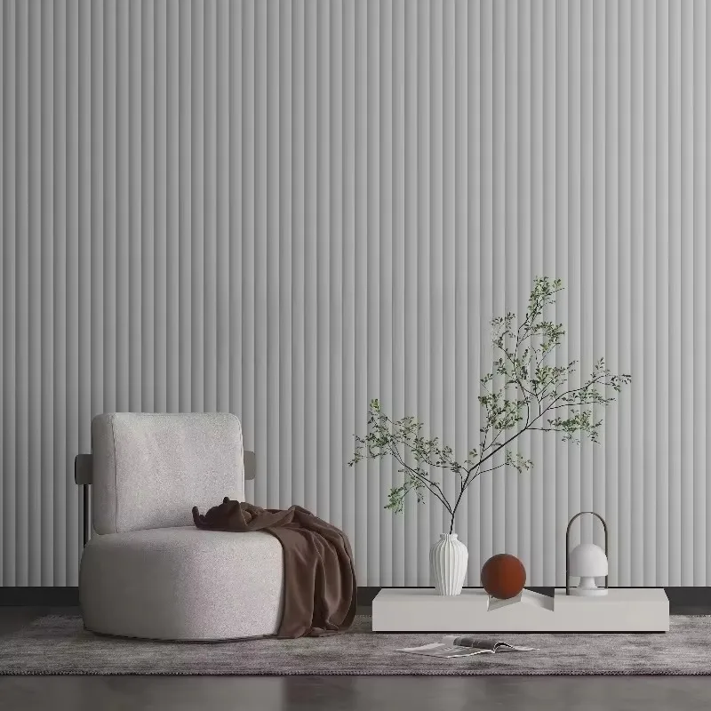Blue Geometric 3D Wall Sticker Modern Minimalist Living Room Bedroom Decoration Fashion