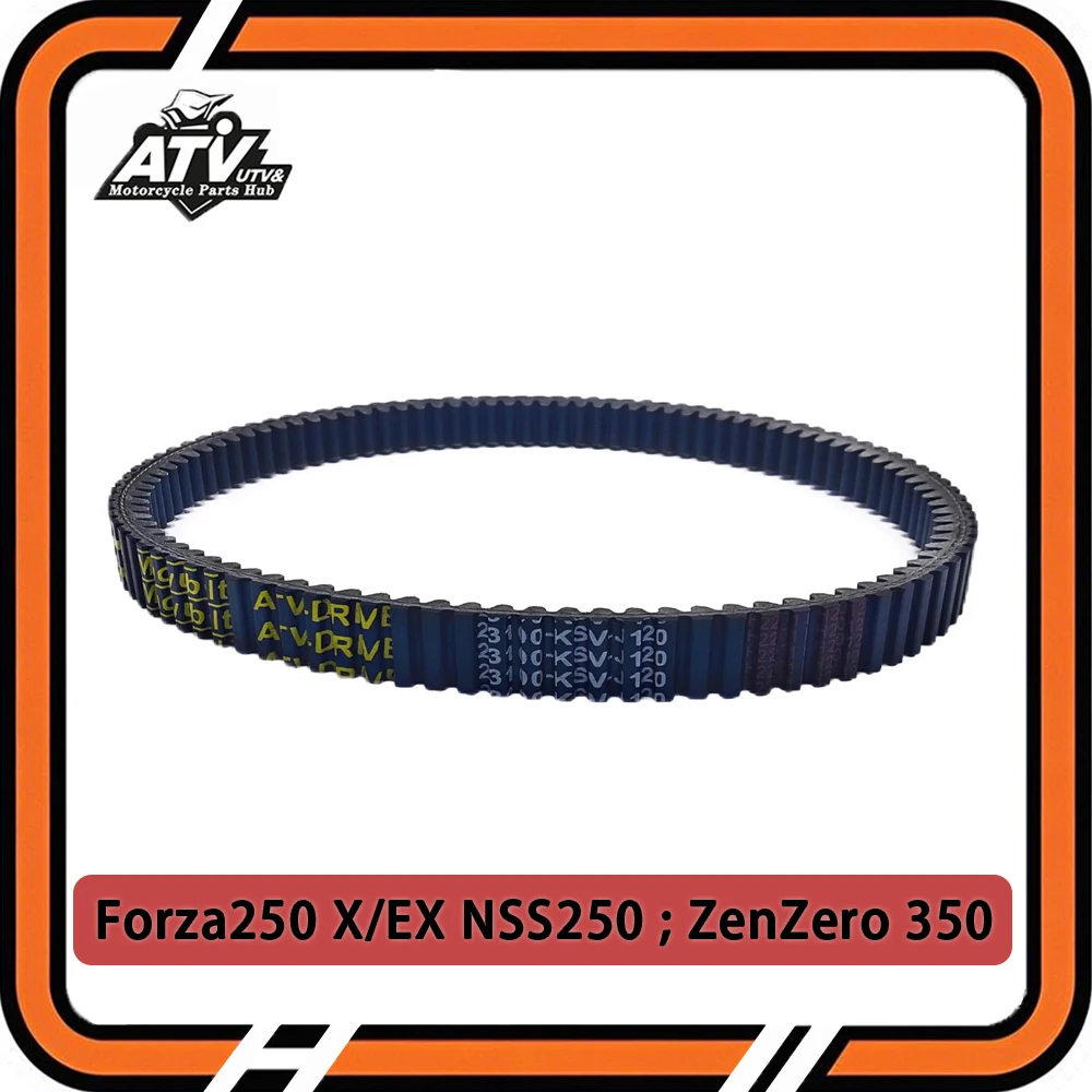 

Ремень трансмиссии мотоцикла 933x26x14 для Benelli ZenZero 350 Honda Forza250 NSS 250 EX NSS250 MF08, приводной ремень 23100-KSV-J12