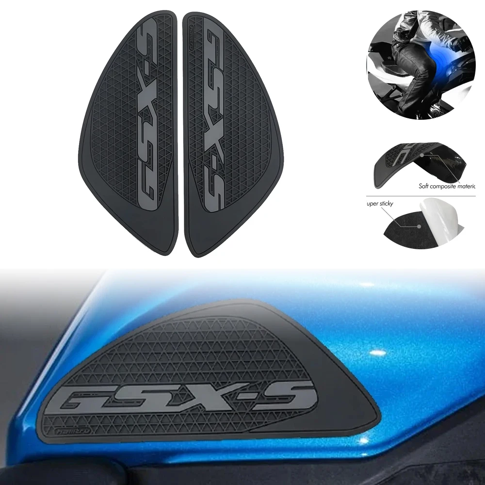 

For 2015-2020 GSX-S1000 GSX-S 1000 1000F GT motorcycle side fuel tank pad anti slip PVC sticker