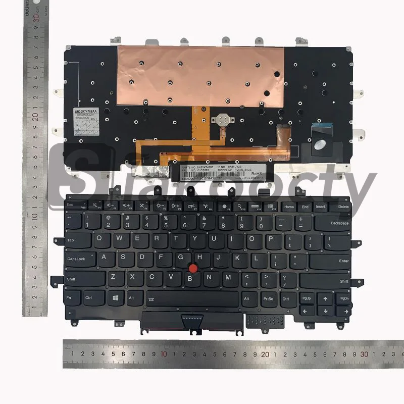 Novo teclado do portátil para lenovo thinkpad x1 carbono 4th gen 4 mt: 20fb 20fc backlight teclado x1c 2016 eua inglês