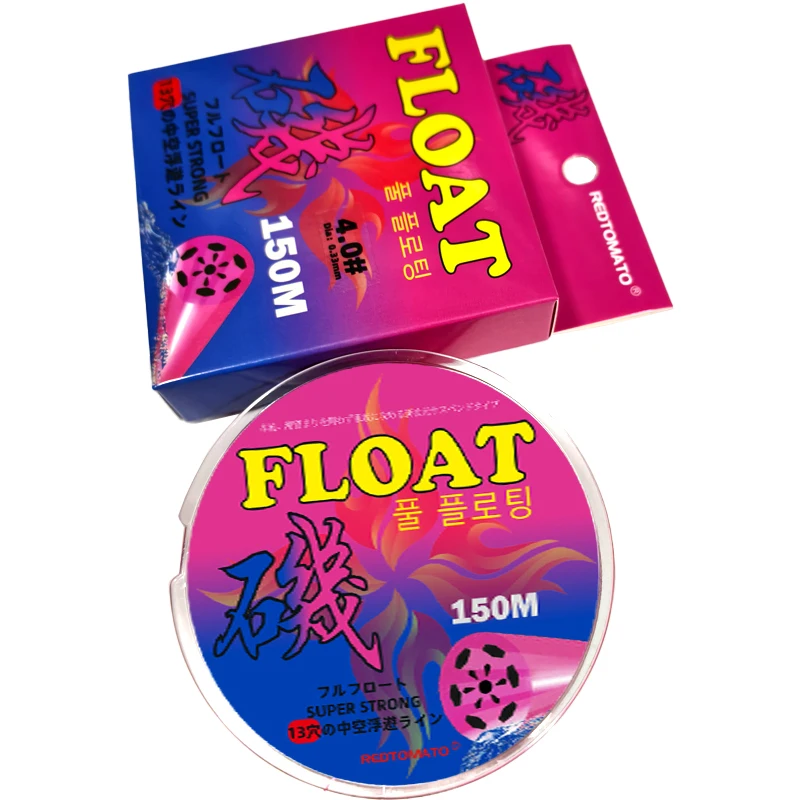 

150-метровая полностью плавающая скальная леска, износостойкая морская леска с 13 отверстиями, импортированная из Японии для рыболовного снаряжения