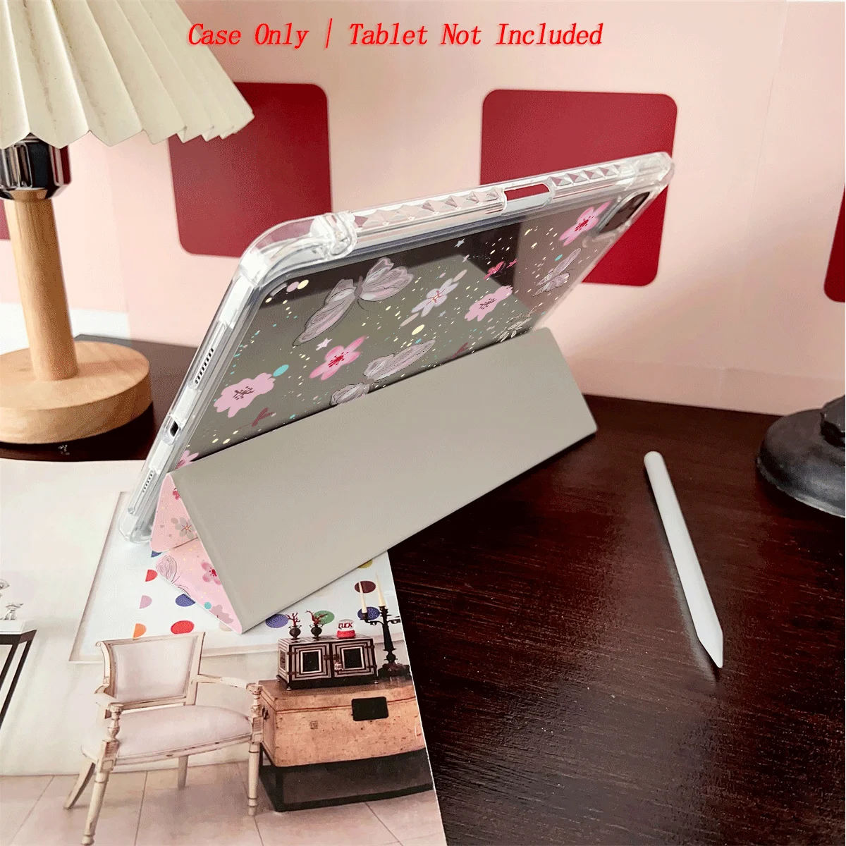 Slim Fit Premium TPU Tablet Cover, Shockproof Durable Lightweight Protective Case for iPad Samsung Huawei Honor Redmi Xiaomi