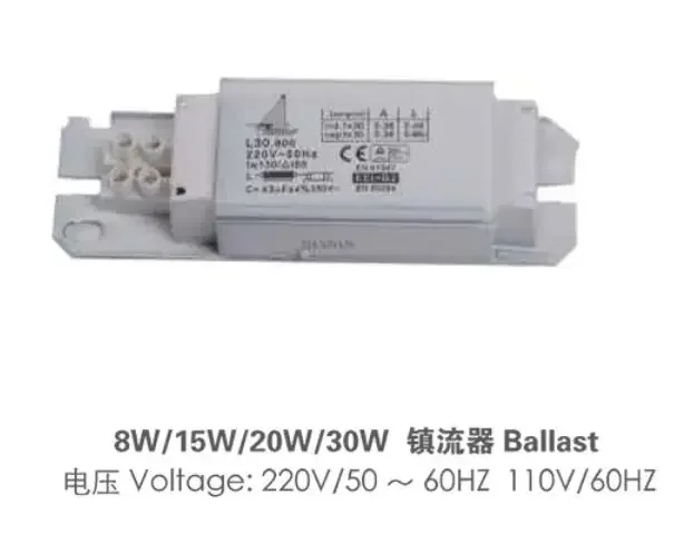 Shanghai Liangzhou Marine 110V220V Fluorescent Lamp Inductance Ballast 8/15/20/30/40W Genuine