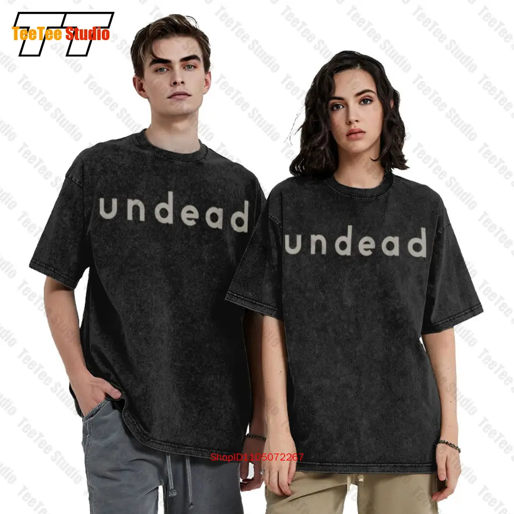 Authentic Bauhaus Undead Discharge Logo Slim Fit Oversized T-Shirt 3JMV