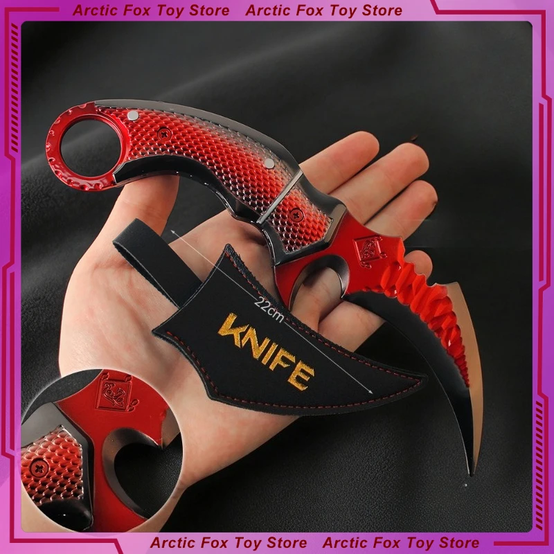 

22 см Delta экшн-игра фигурка красного дерева по периметру металлическая модель реквизит для мастерства украшения рабочего стола украшения новогодние подарки игрушка