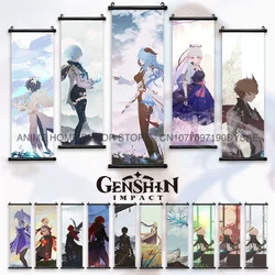 Genshin Impact Posters Aether Decorative Paintings Albedo Scrolls Pictures Diluc Home Decor Diona Home Decor Jean Wall Artwork