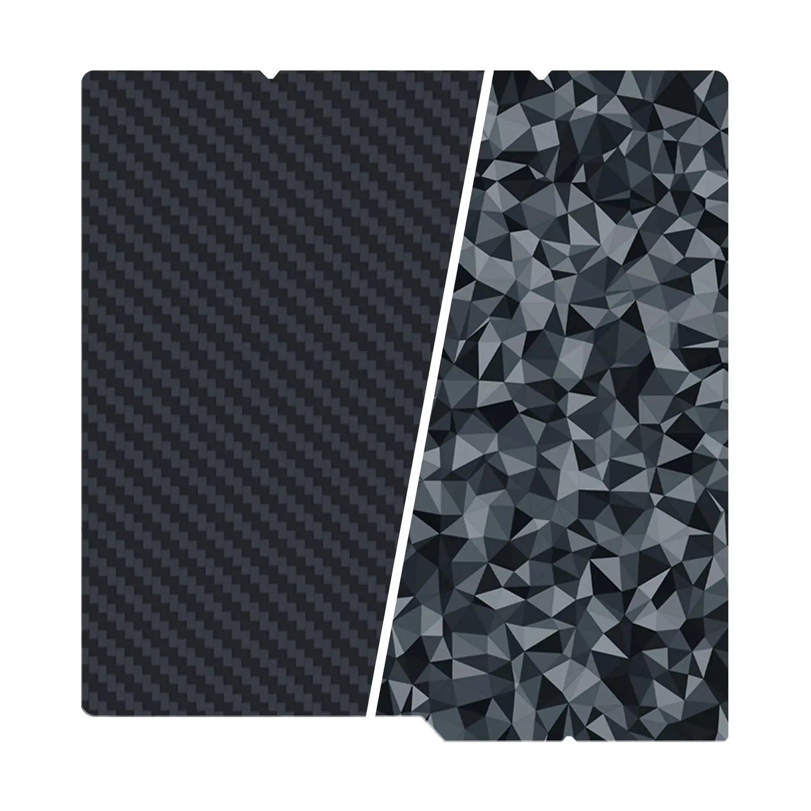 

264 x 276mm Build Plate for Anycubic Kobra S1 & Kobra S1 Combo & Kobra X 3D Printers, Diamond PEO + Carbon Fiber PET