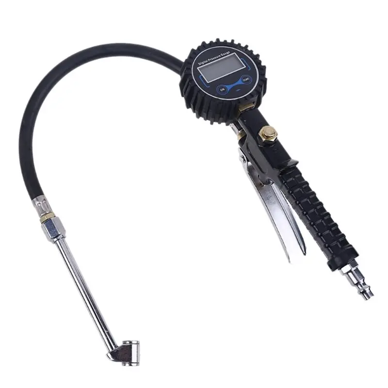 B03C-2X 200PSI Digital Tire Tyre Inflator Pressure Gauge Tester LCD Air Compressor Vehicle Tester Monitoring Manometro
