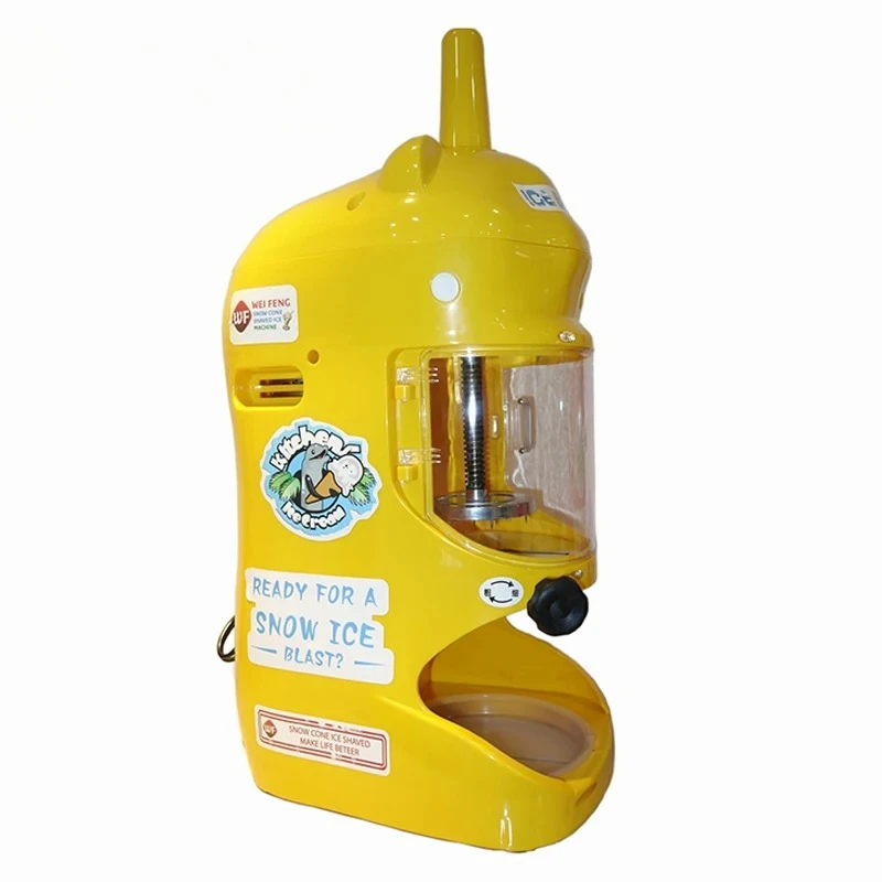 Best Seller Shaver Shaving Machine Colorful Electric Ice Shaver Snowflake Machine for Restaurant Use