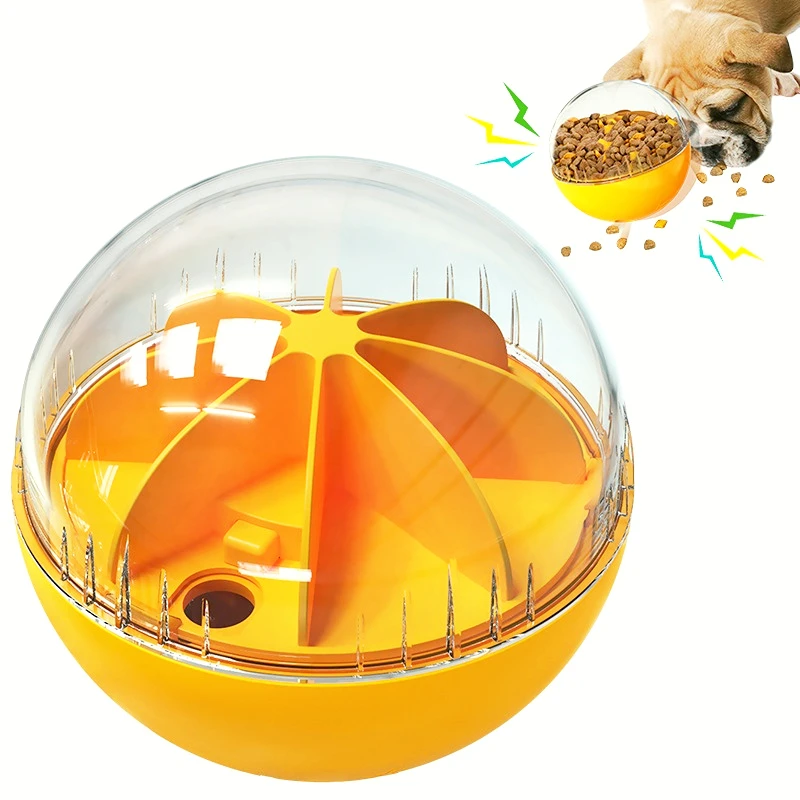 

Dog Leaky Eating Ball Cat Leaking Eating Ball Puzzle Funny Sound Feeding Toys Dog Toys Cat Toys Pet Products Dog Stuff