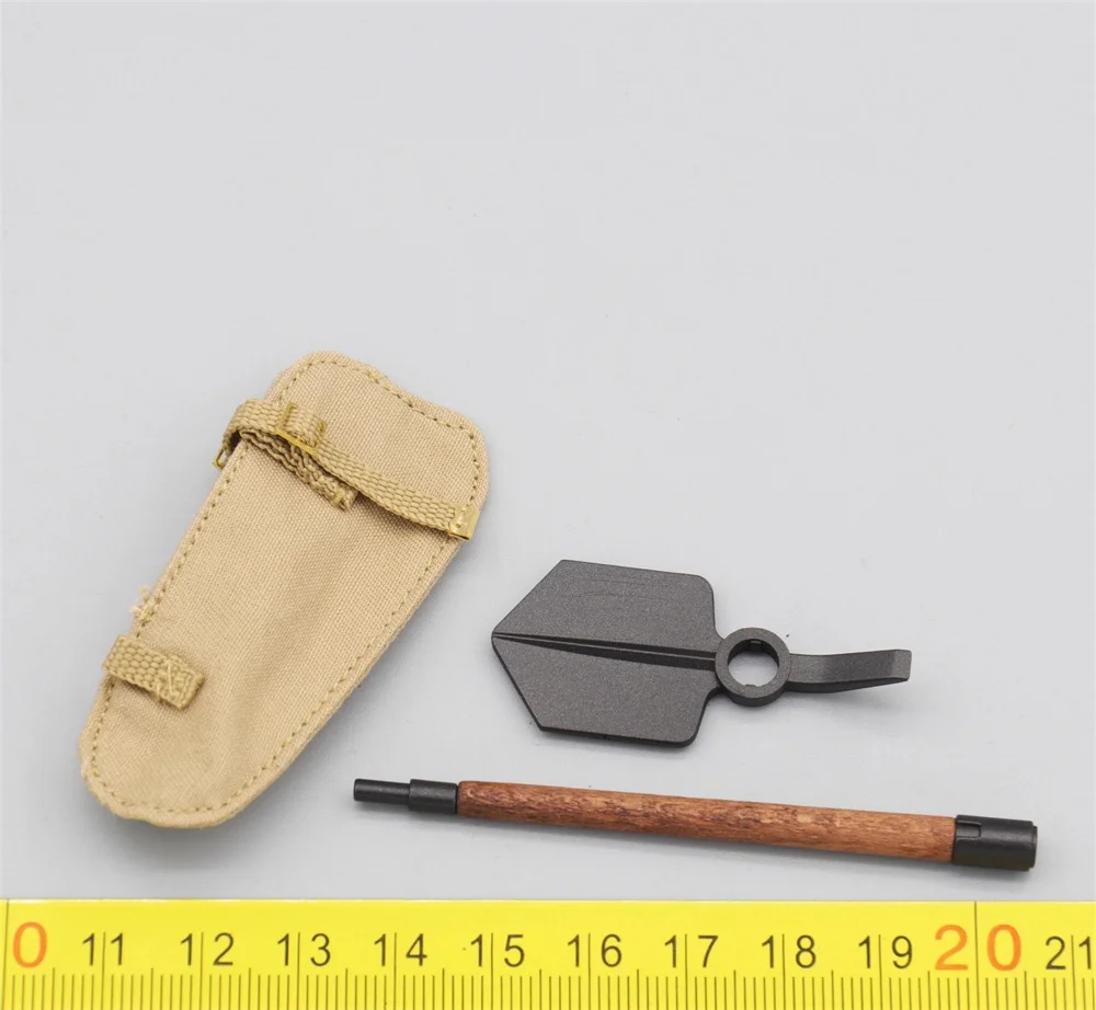 1/6 UJINDOU UD9048 영국 군인 작전 정원 검은색 속이 빈 신발 부츠 다리 붕대 삽 가방 액세서리 12인치 피규어용