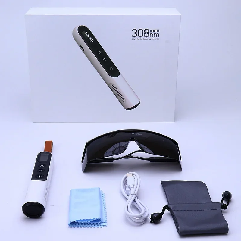 Factory Price Uvb Led 308nm Excimer 308nm Phototherapy Vitiligo Treatment Device Uvb Narrow Band Phototherapy