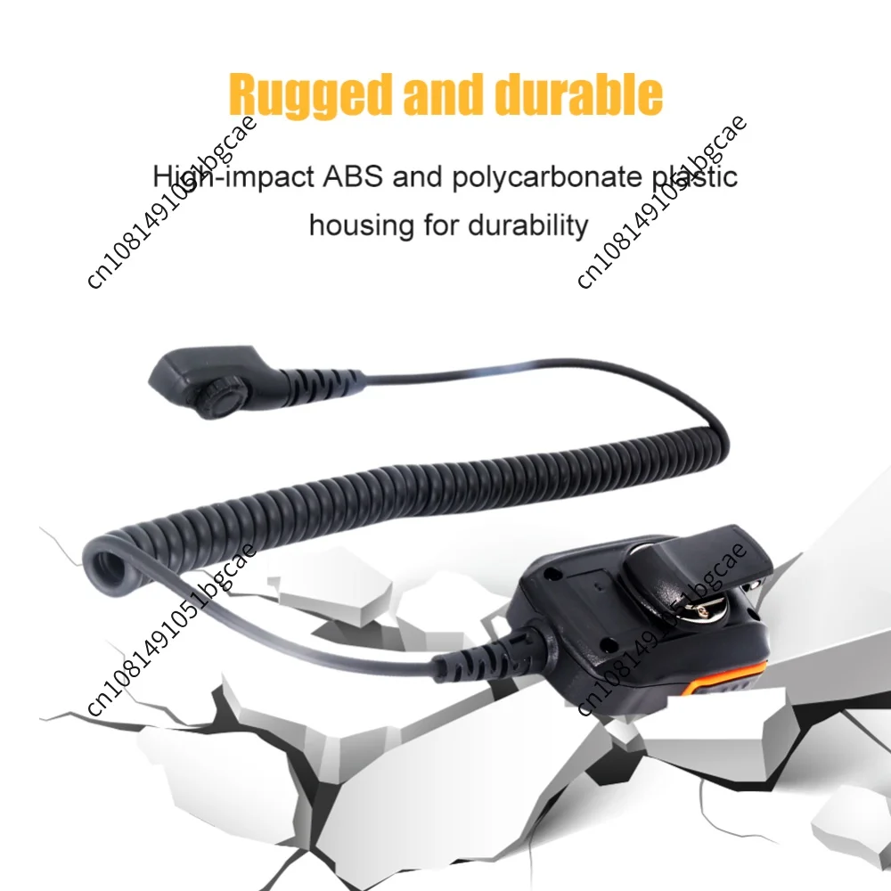 

SM18N2 Speaker Mic Hands-free Remote Speaker Microphone Back Clip 3.5mm Audio Jack IP54 for Hytera HYT PD702 PD700 PD700G