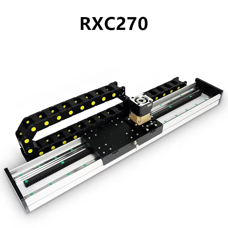 RXC270 Heavy Duty CNC Motorized XYZ Gantry Robot Rack and Pinion Linear Slide Table Stage Actuator Linear Motion Guide Rail