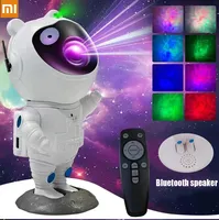 Xiaomi Astronaut Projector Galaxy Star Night Light RGB 18 Modes Ambient Lamp Starry Sky Projectors For Children Room Decoration