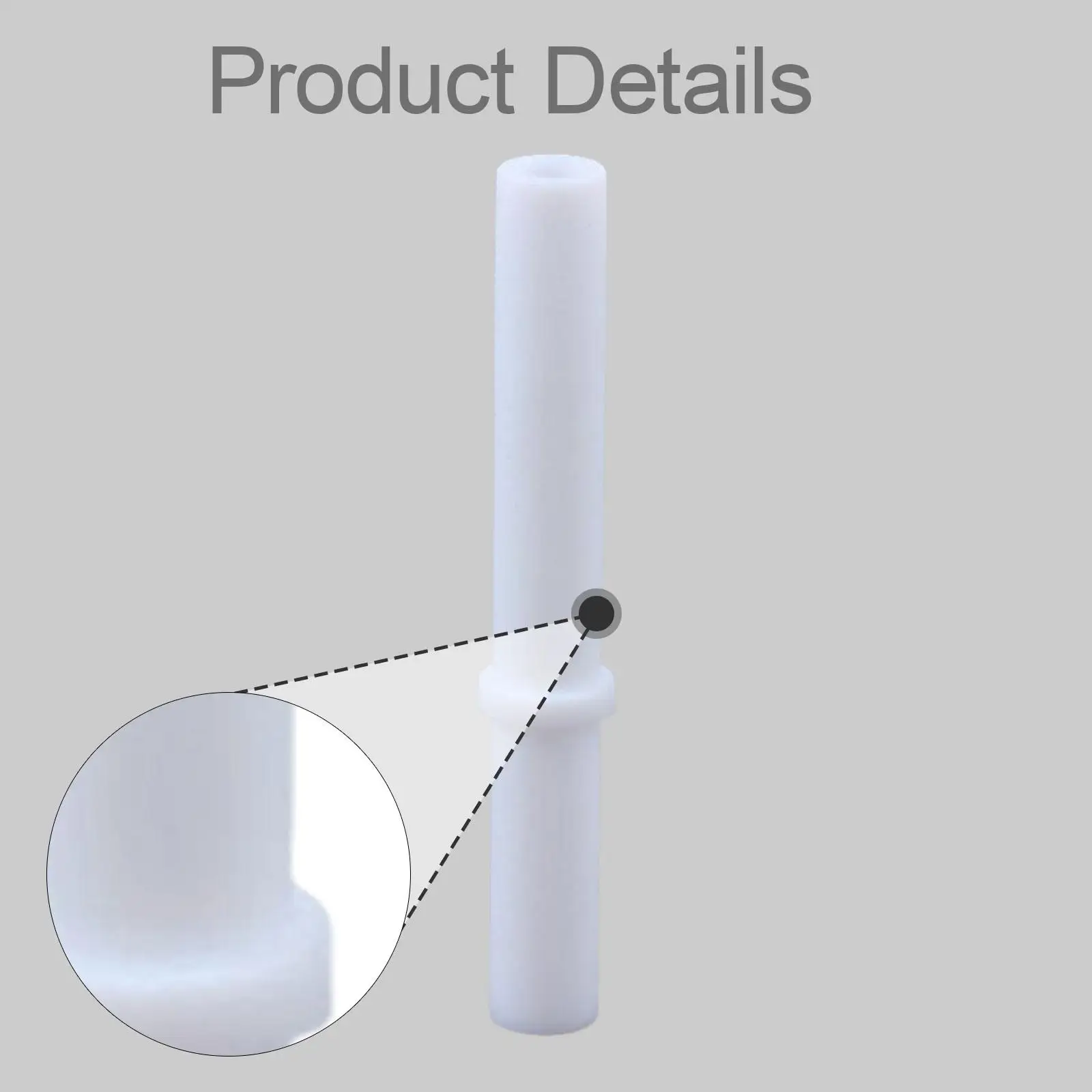 Premium Plastic Sprays Powder Pump Core 8cm Insert Sleeve Simple Replacement Accessory for Industrial and Automotive