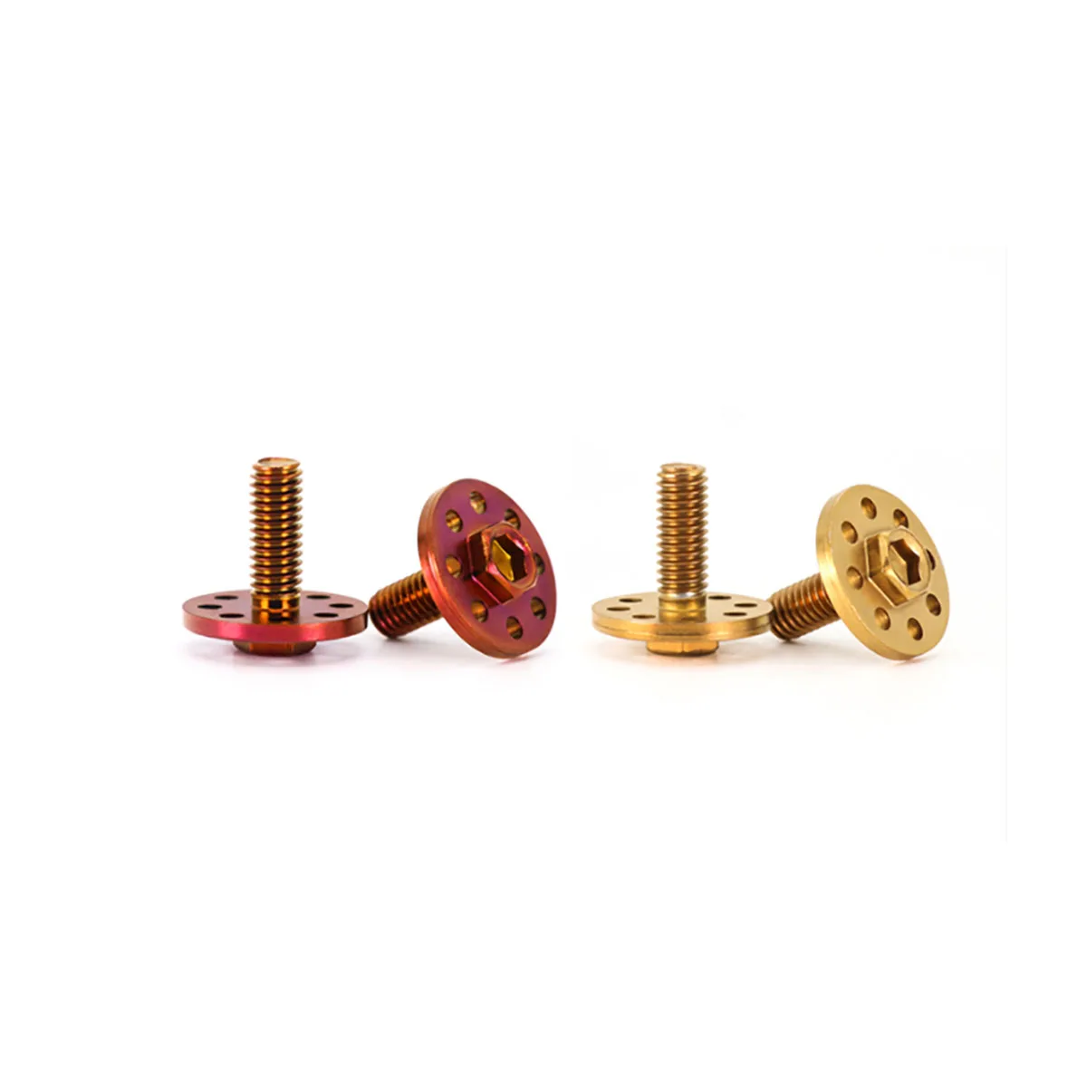 Big Head Flange Bolt Motorcycle / Electric Vehicle Assembly Accessories Automobile / License Plate Screw M6