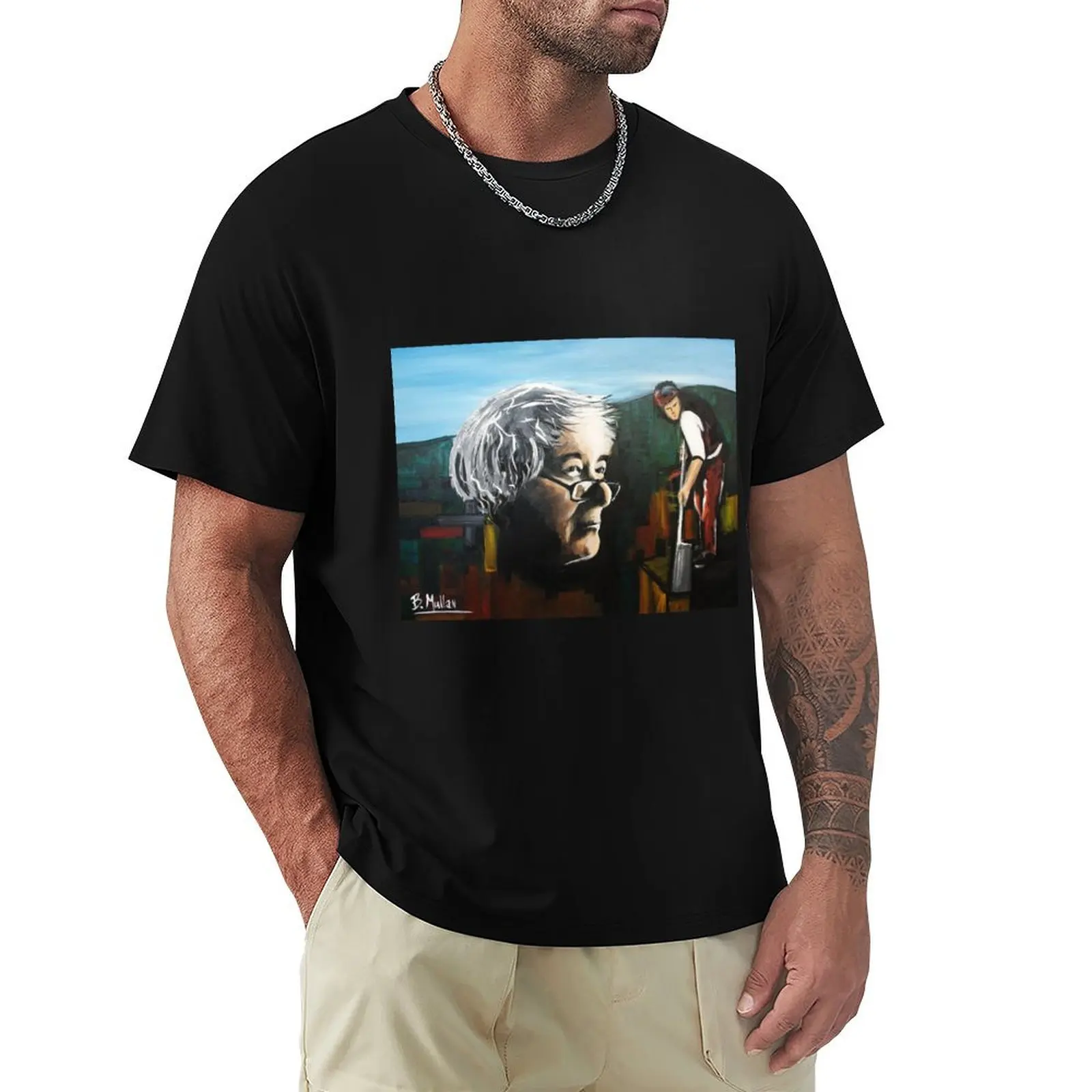 

Seamus Heaney - Digging T-Shirt quick-drying vintage graphic tee t shirts for men