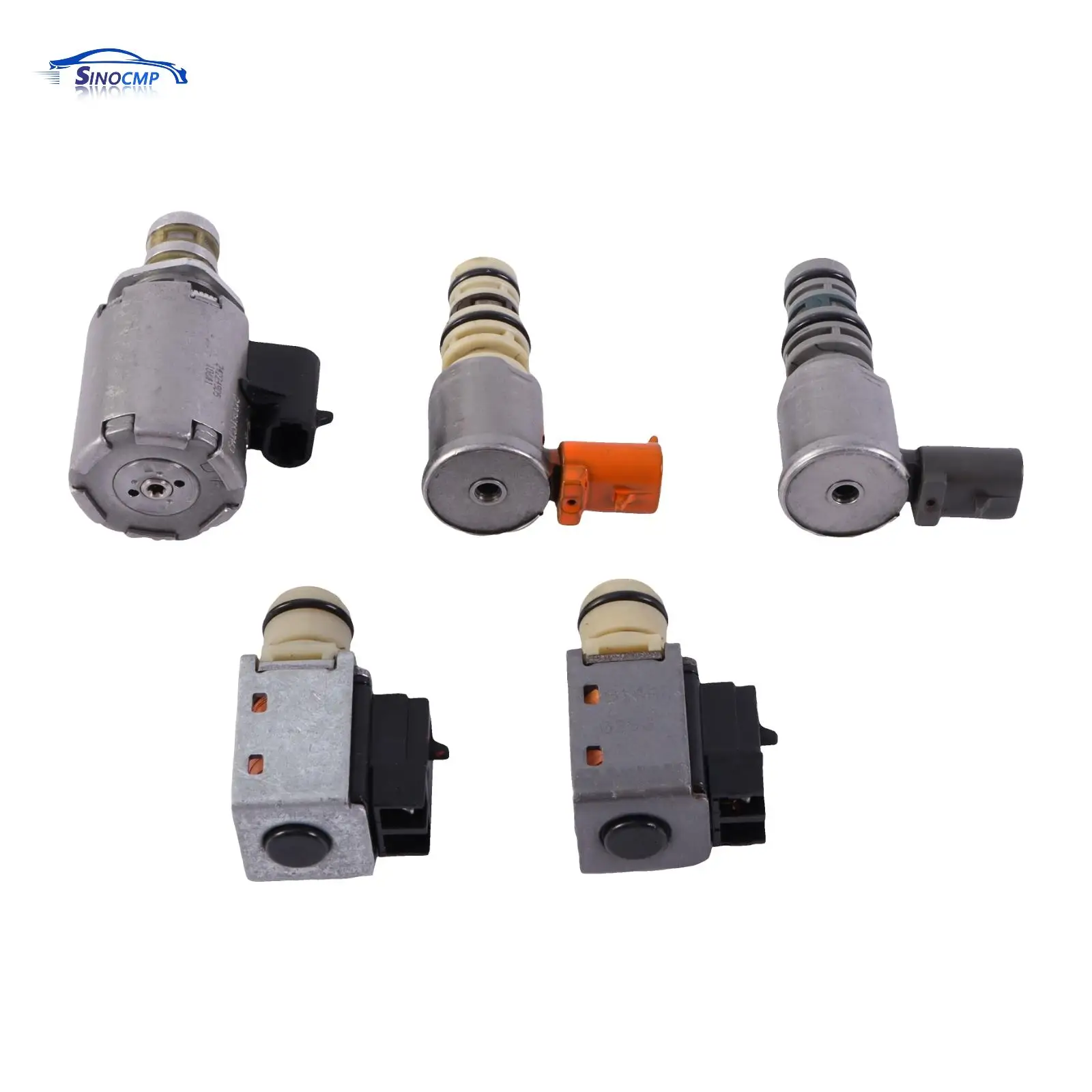 

5 PCS 4L60E Automatic Transmission Solenoid Kit For 2003-On Escalade Astro Express 1500 Tahoe TCC EPC Shift Car Engine Parts