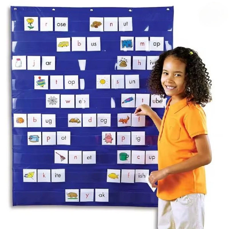 Recursos de aprendizaje, tabla de bolsillo estándar, educación para el horario, almacenamiento de aprendizaje, tablero de rutina de tareas diarias, suministros de herramientas de enseñanza