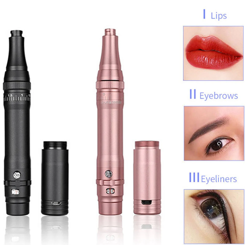 

PMU Machine Wireless Tattoo Pen Kit Professional Microshading Machine Supplies Tattoo Device for Permanent Makeup Lips Eyebrow