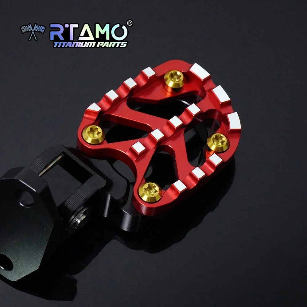 RTAMO Gr5 Titanium Bolt Foot Peg Screw Modified Footpedal Bolt fit for Honda X-ADV750 Lightweight Highstrength