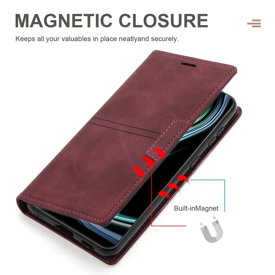 Wallet Card Flip Anti-fall Leather Case For Samsung Galaxy A05s A06 A13 A14 A15 A16 A25 A33 A34 A35 A40 A51 A52 A53 A54 A55 A71