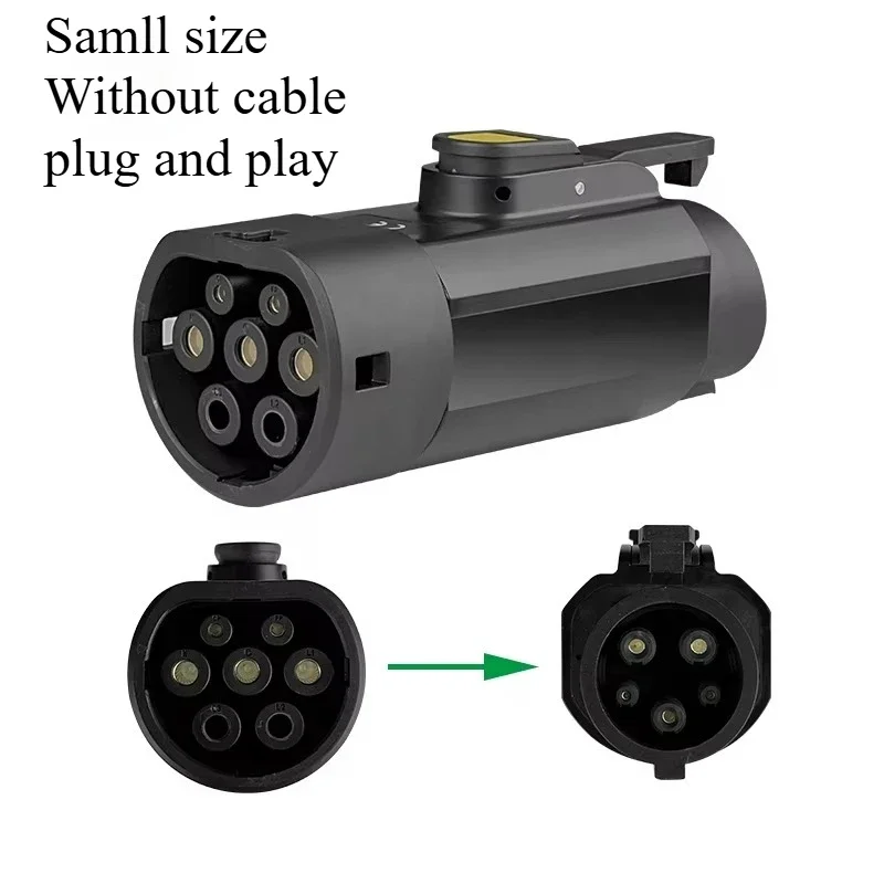 32A 7.2kW GB/T to Type 1 EV Adapter Female Plug Converter for J1772 Electric Cars GBT to Type1 Charging Accessory