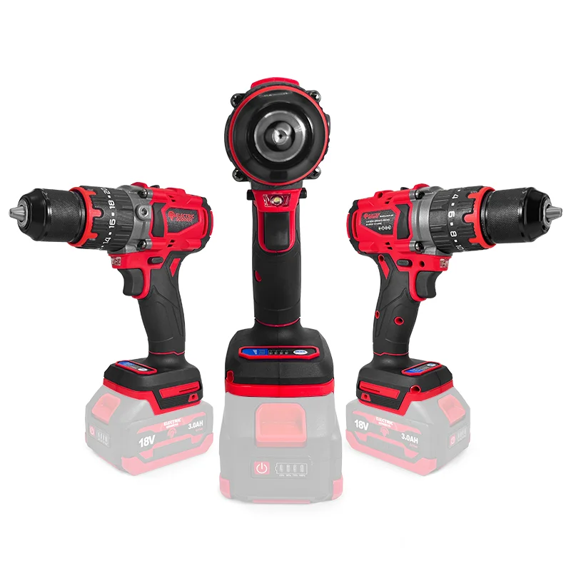 เทพธิดาไฟฟ้า 2800Rpm สว่านไร้สาย Brushless ไขควงกระแทกไฟฟ้าเครื่องมือชาร์จสําหรับ Makita 18V แบตเตอรี่ Pin