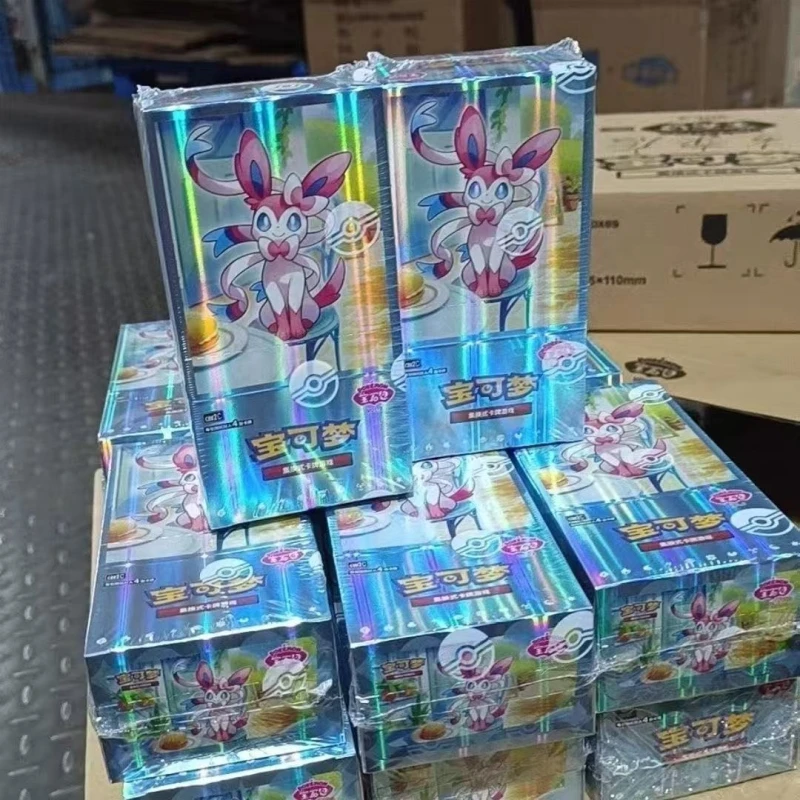 veritable-pack-de-cartes-pokemon-original-vol2-ptcg-cbb2c-pack-complementaire-Ecarlate-violette-carte-de-collection-de-jeu-jouet-cadeau-pour-enfants
