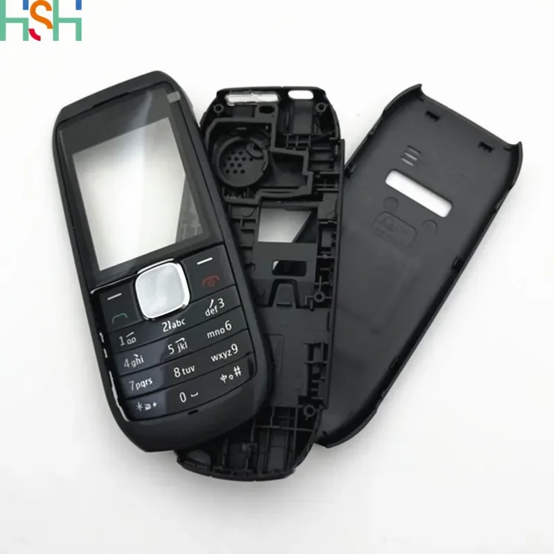 

For Nokia 1800 Housing Front Faceplate Frame Cover Case+Back Cover/ Battery Door Cover+Keypad